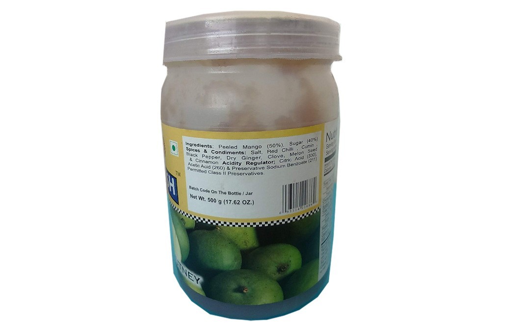 Pachranga's farm Fresh Mango Sweet Chutney    Jar  500 grams